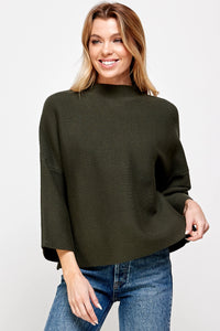 Ellison- Not Your Casual Top Hunter Green