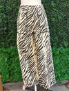ENTRO Pant In Cream Grey