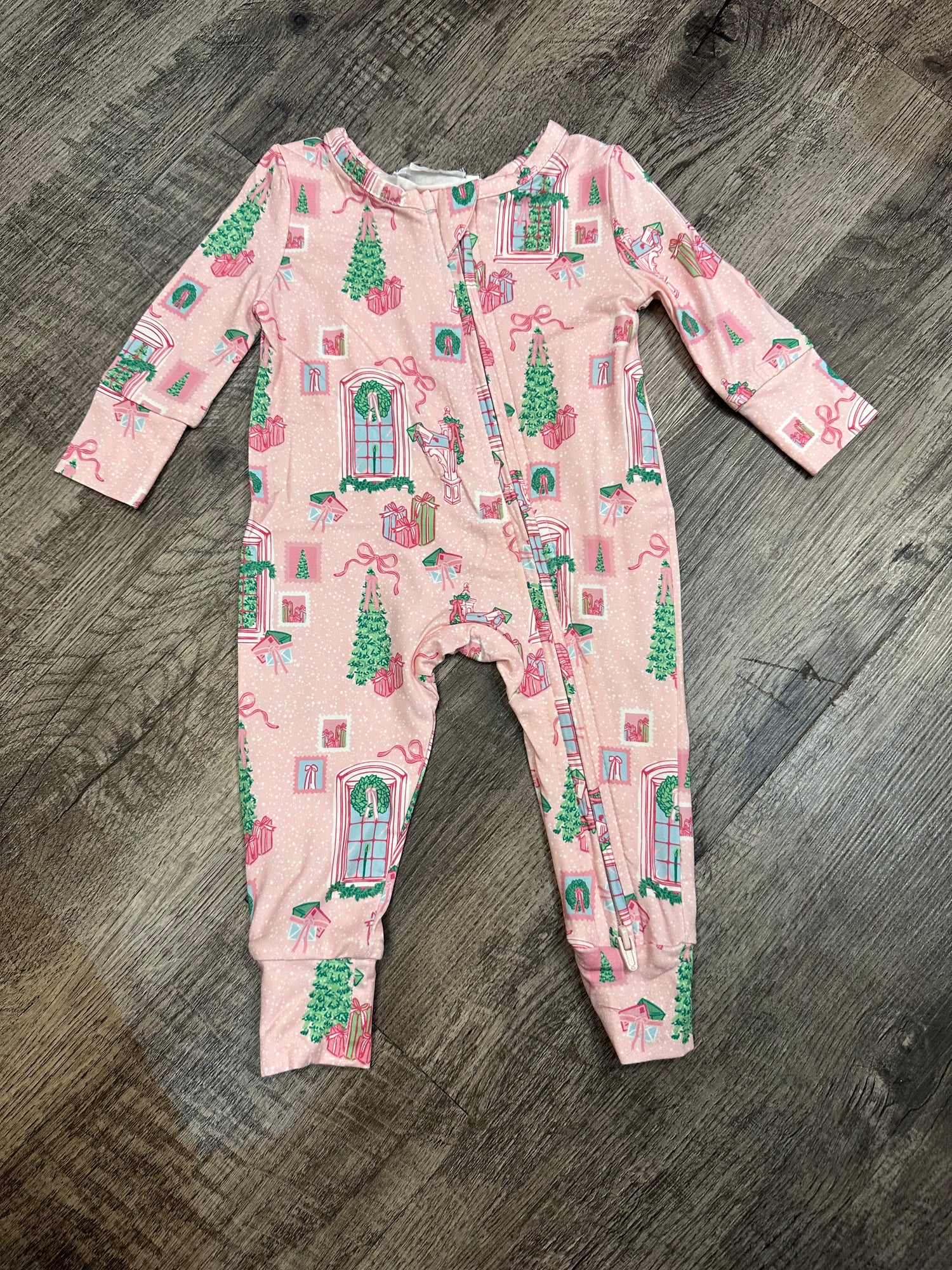 Mary Square Baby Charlotte Christmas Cottage Pajamas