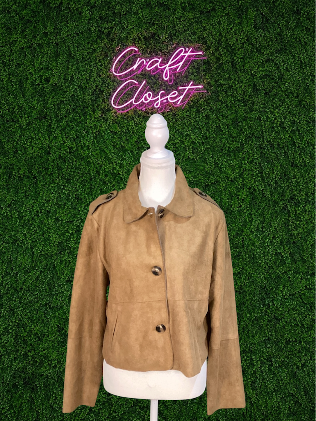 ENTRO Jacket In Camel