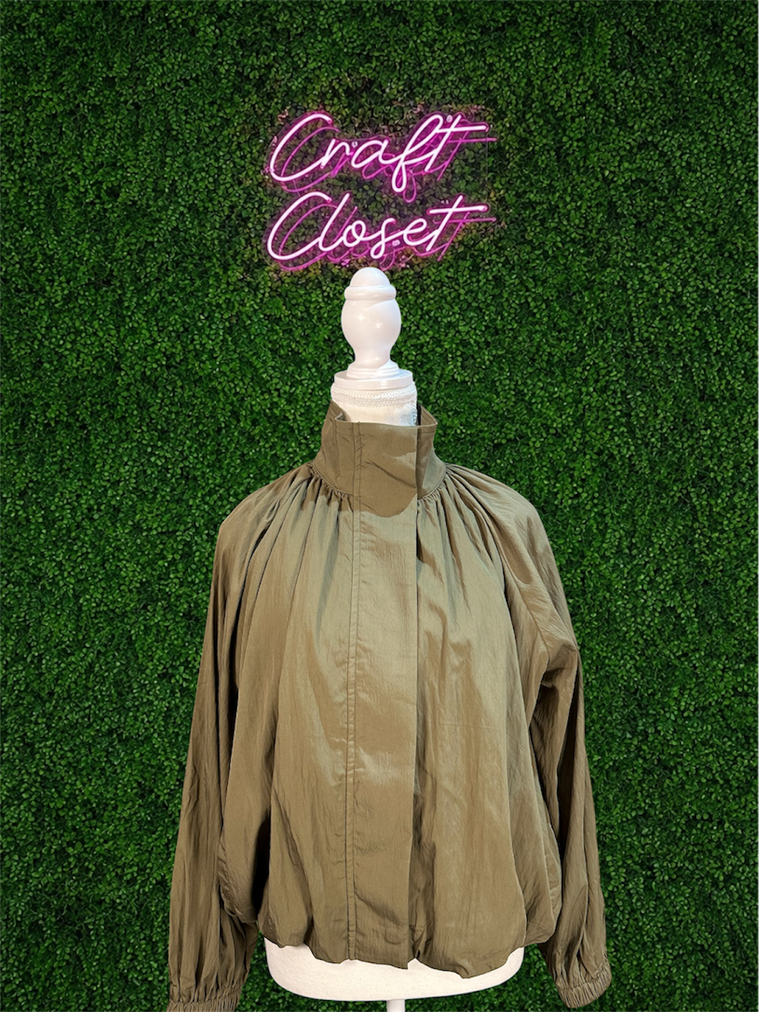 ENTRO Jacket In Olive