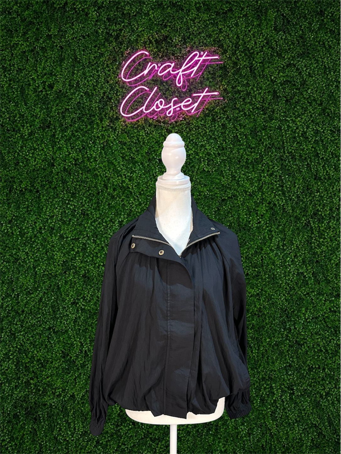 ENTRO Jacket In Black