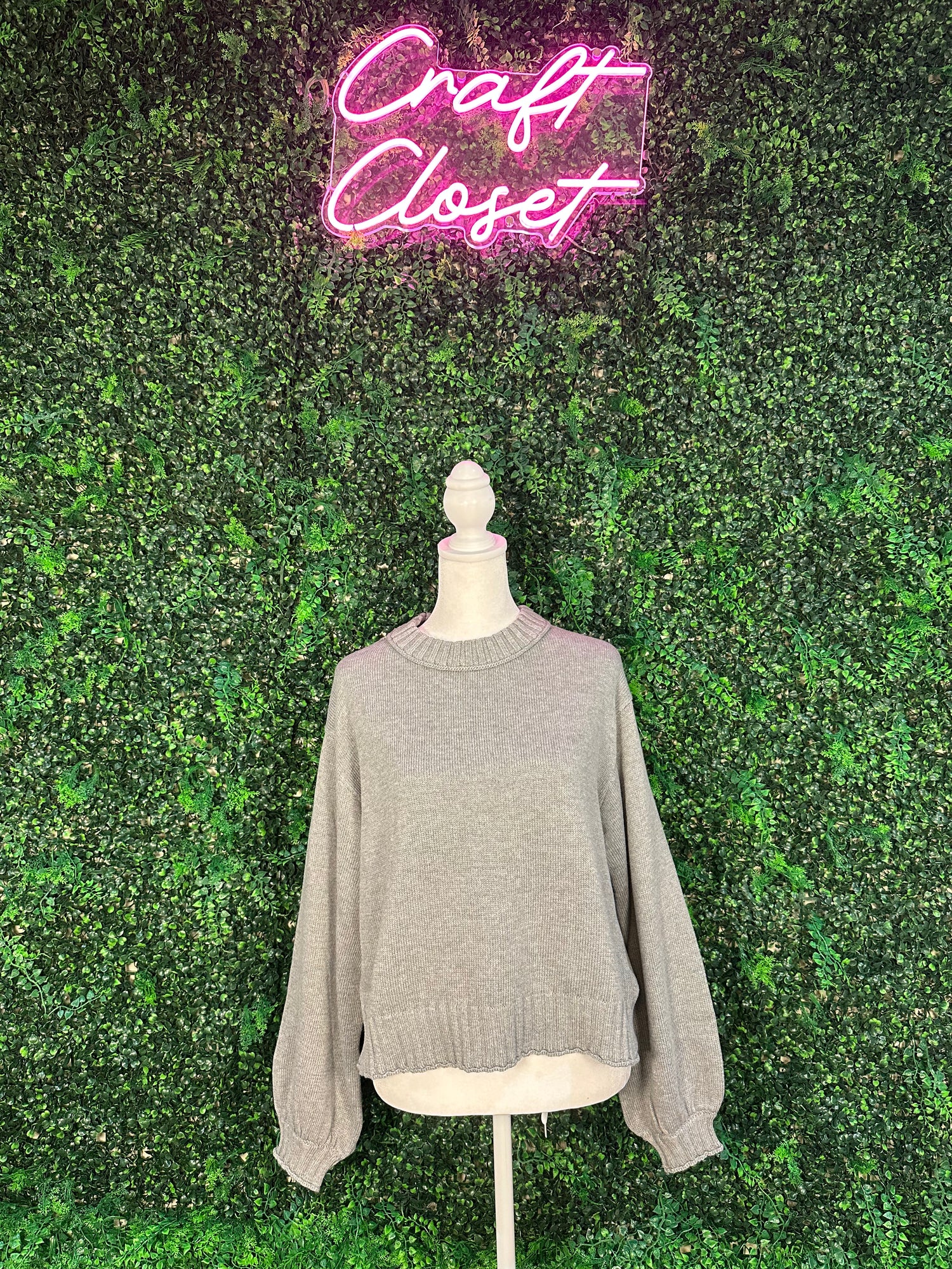 ENTRO Top In Grey