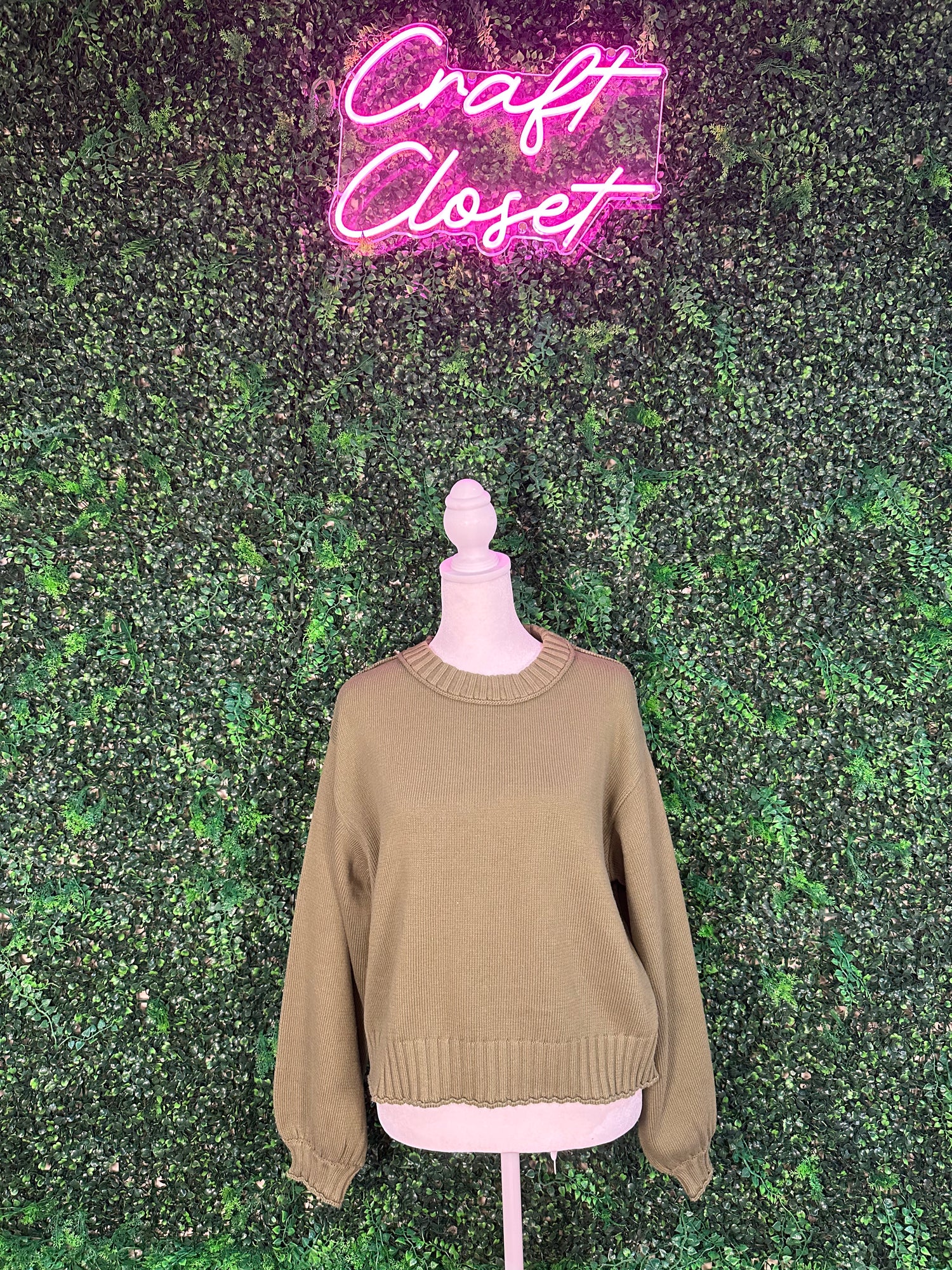 ENTRO Top In Olive