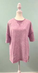 Barefoot Ladies #1033 Orchid Oversized Tee