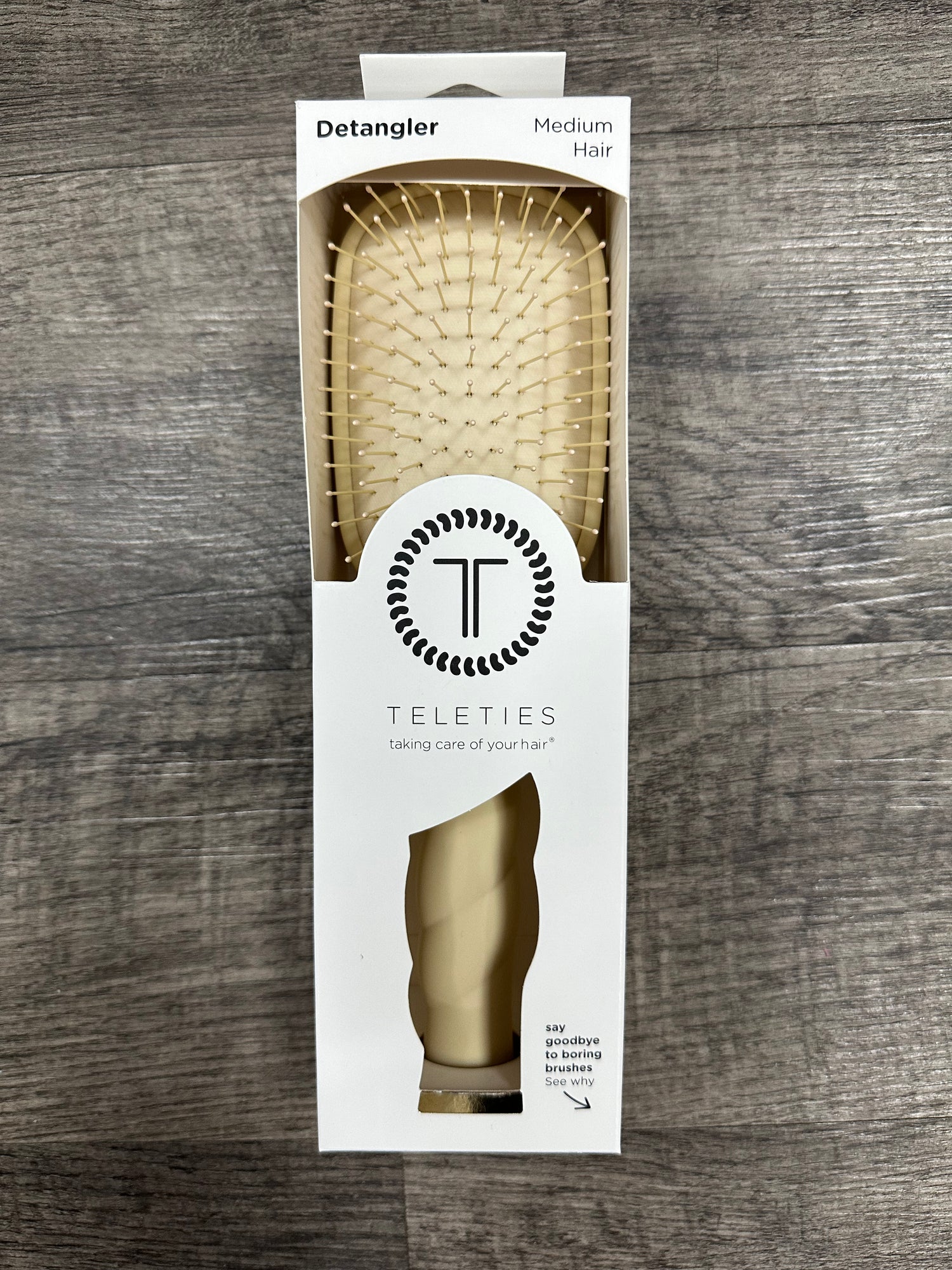 TELETIES Tan Detangle Brush