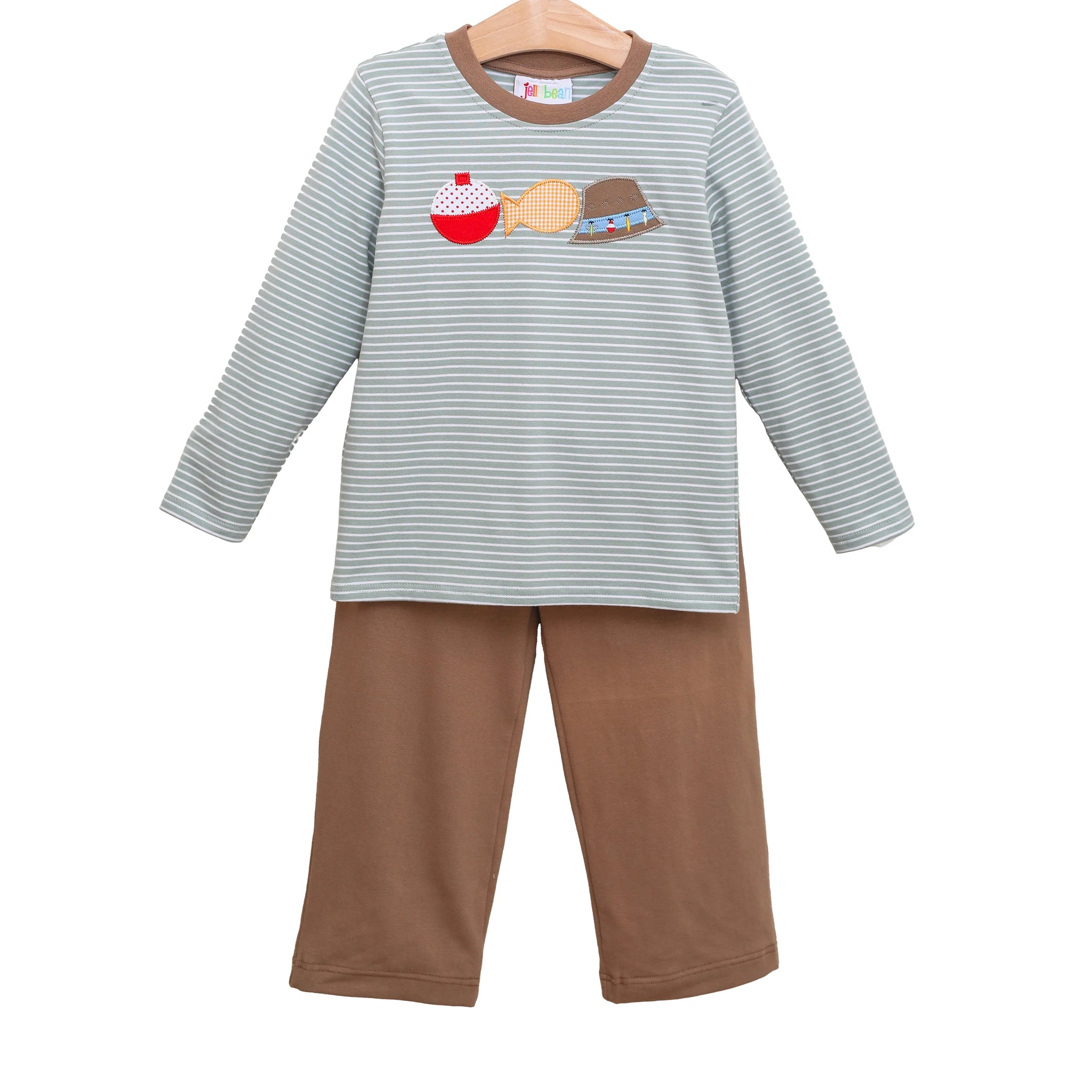 Jellybean By Smock Candy- Fishing Trio Pants Set