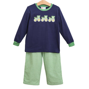 Jellybean By Smock Candy- Tractor Pants Set