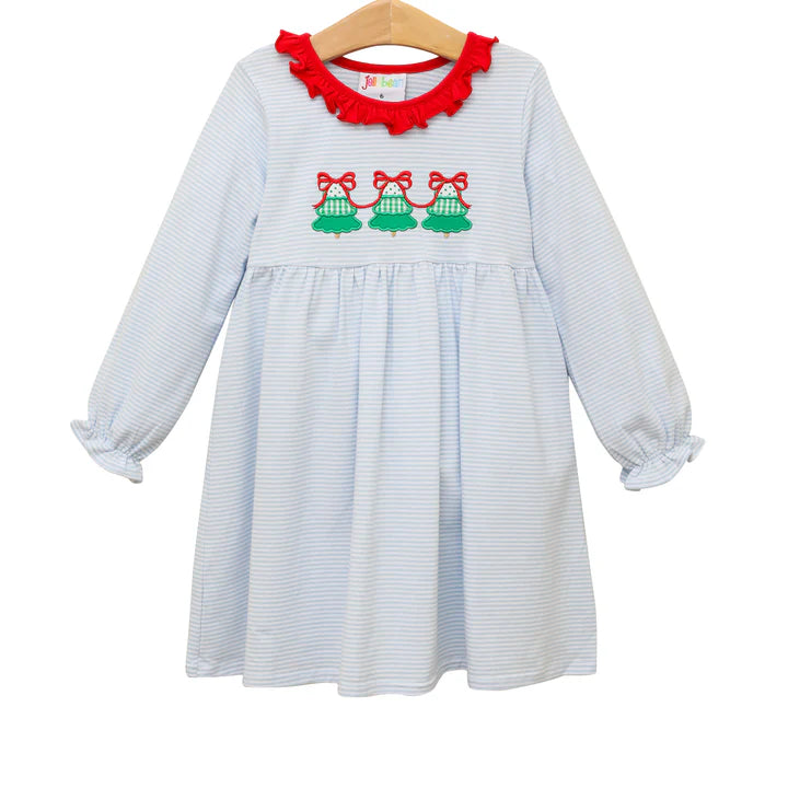 Jellybean by Smock Candy- Christmas Tree Trio Dress