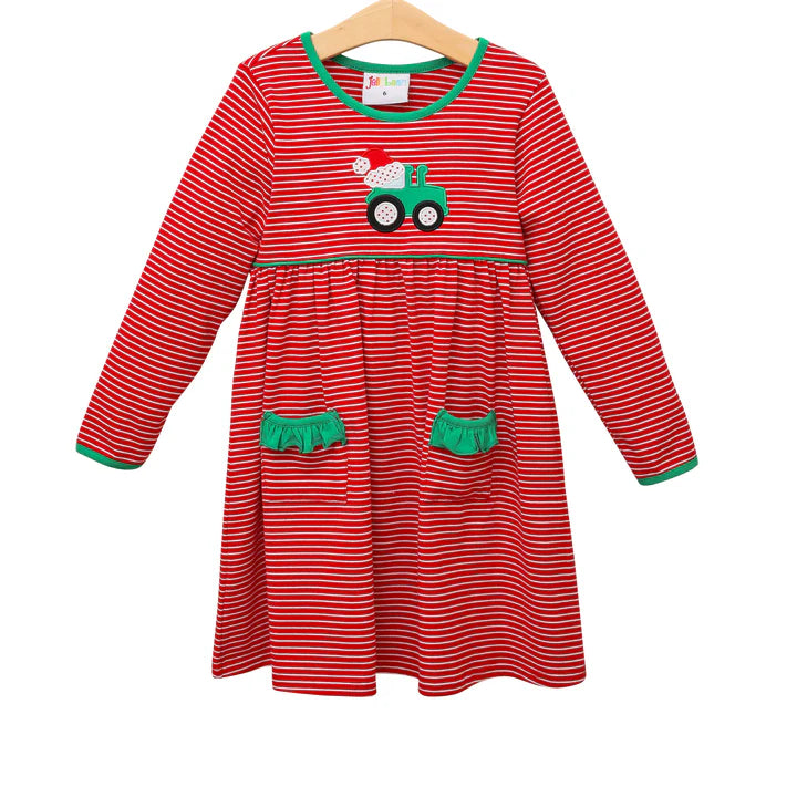 Jellybean by Smock Candy- Jolly Tractor Dress