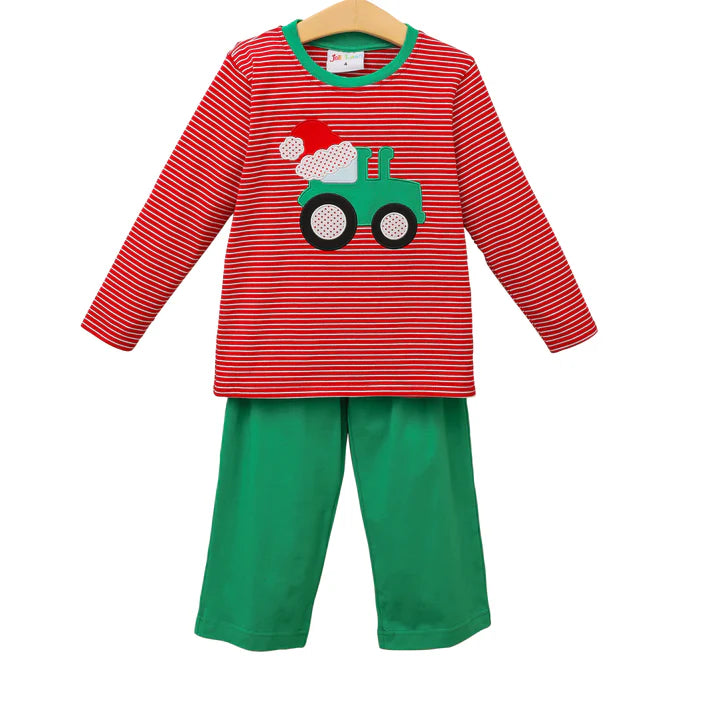 Jellybean by Smock Candy- Jolly Tractor Pants Set