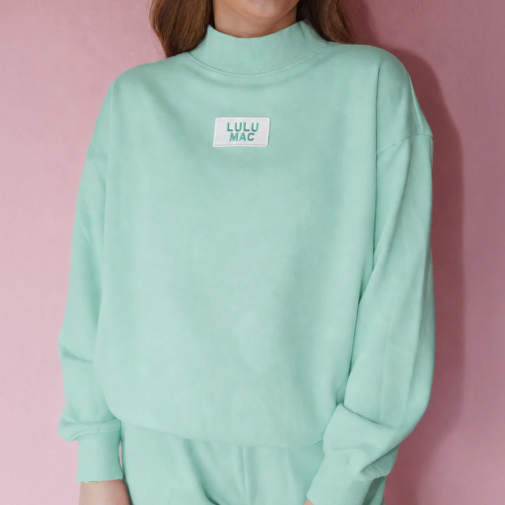 Longsleeve Terry Cloth Seafoam
