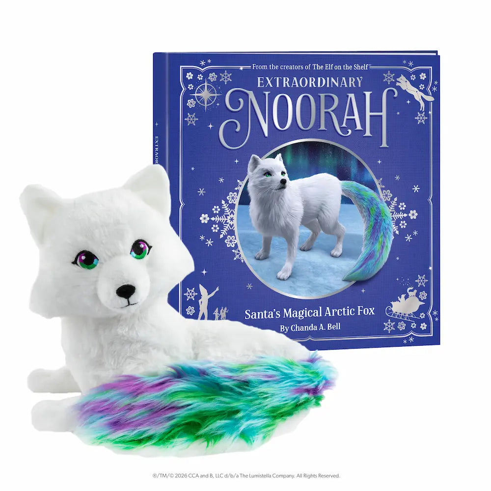Extraordinary Noorah: Santa’s Magical Arctic Fox Book and Plush Set | Santaverse®