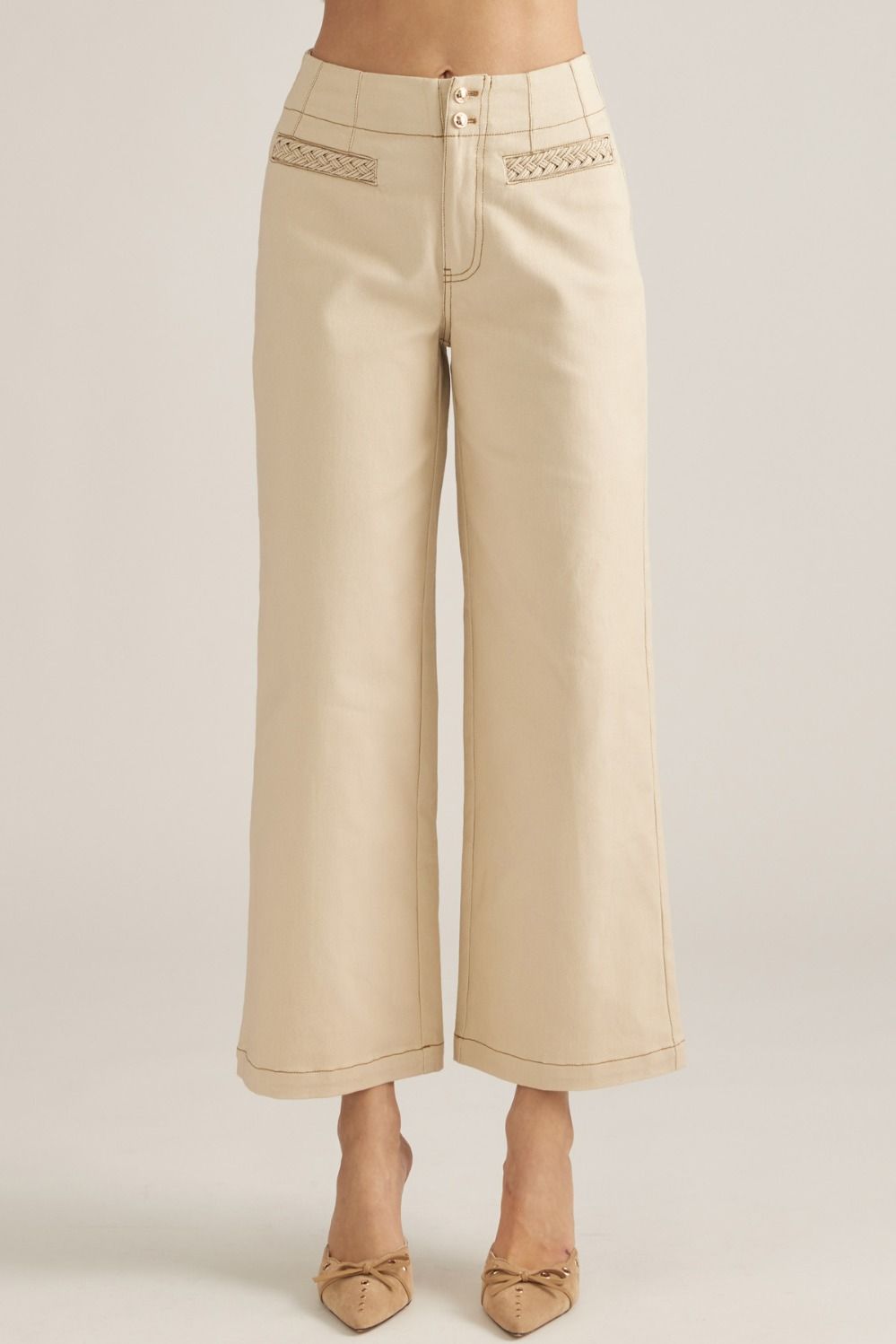 ENTRO Pant In Bone