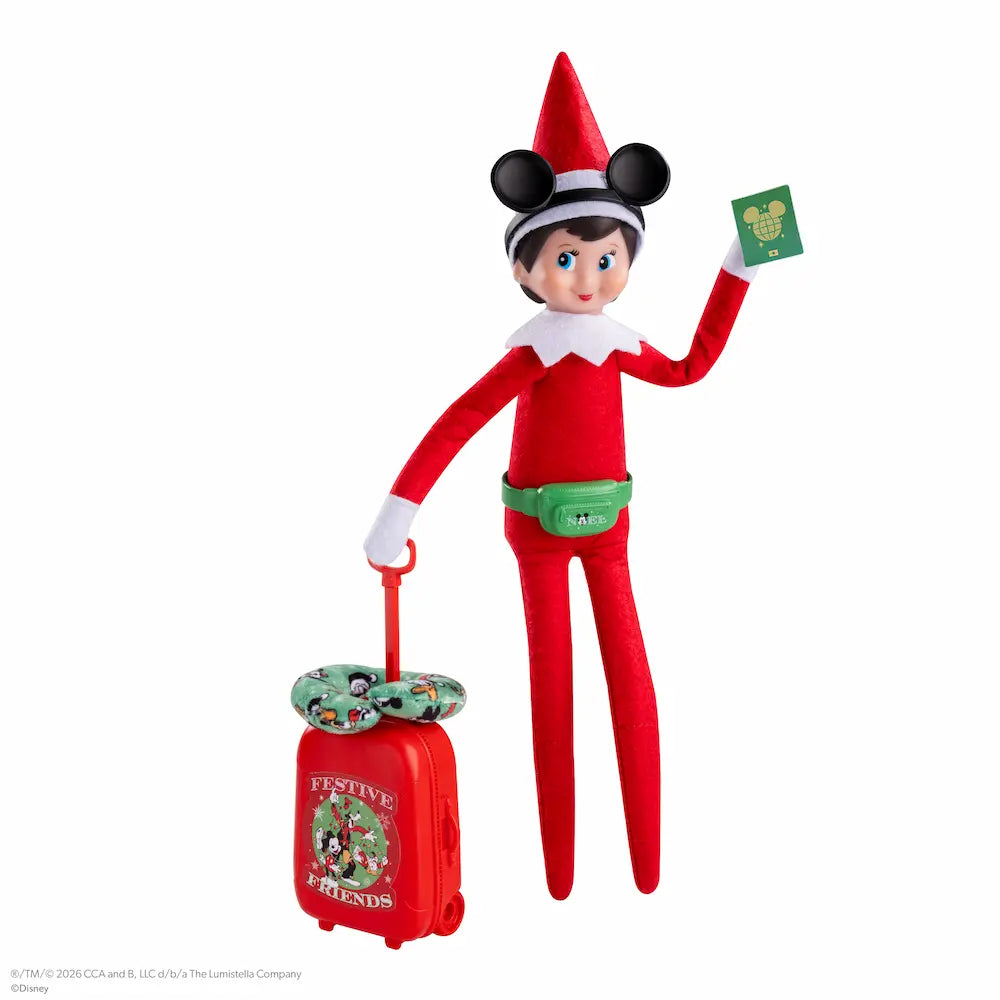 Disney's Mickey Mouse-Inspired Ready to Roll Travel Set | Polar Props®