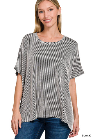 Zenana Ribbed Oversize Pullover Top *COMING SOON*