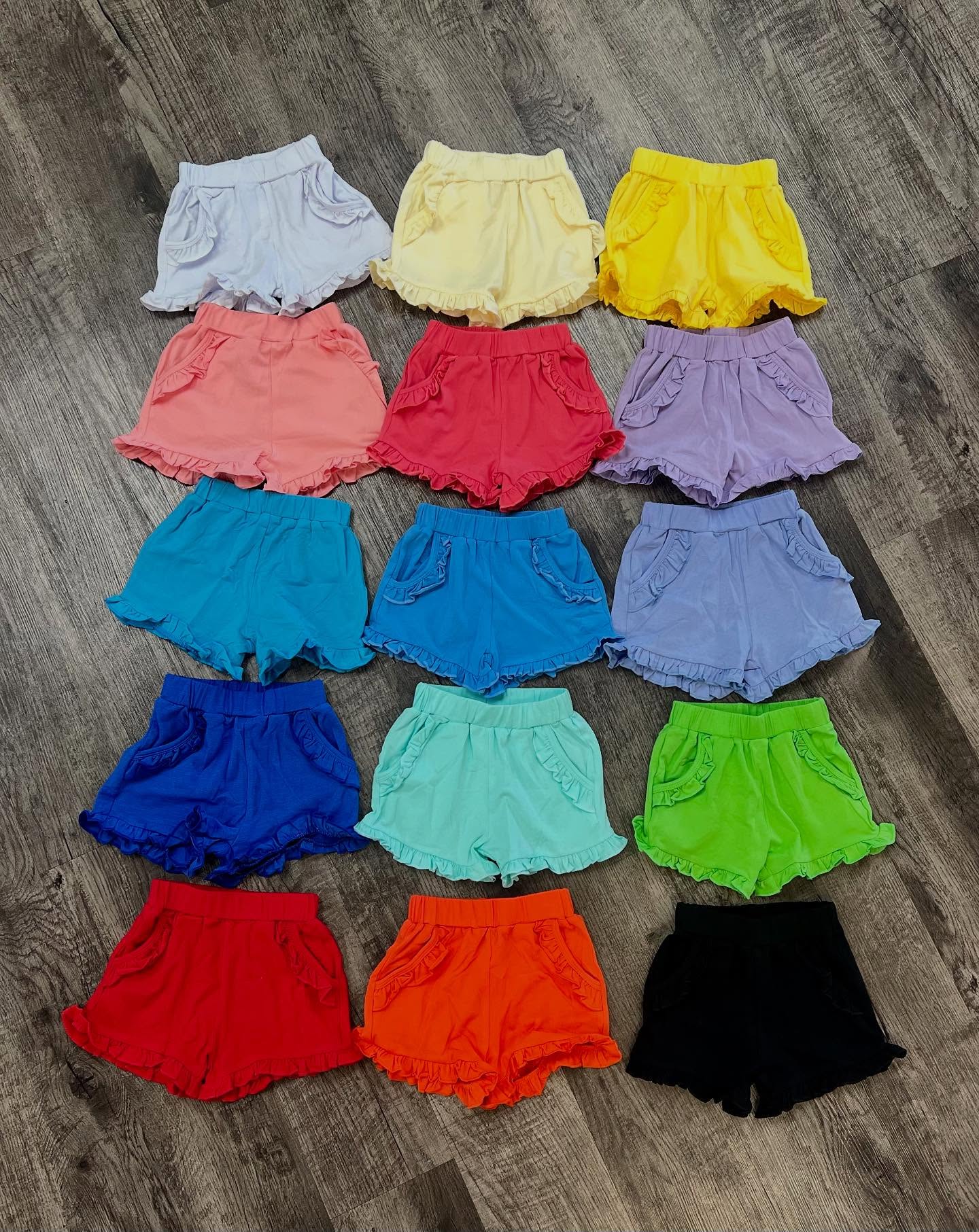 Barefoot Ruffle Shorts