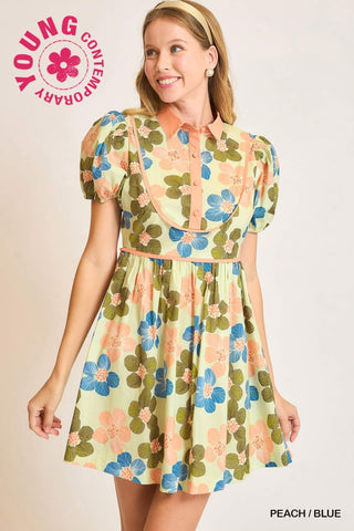 Umgee Vintage Inspired Floral Babydoll Dress *COMING SOON*