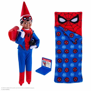 Marvel Spider-Man Elf Saves the Day Super Hero Sleep Set | Polar Props®
