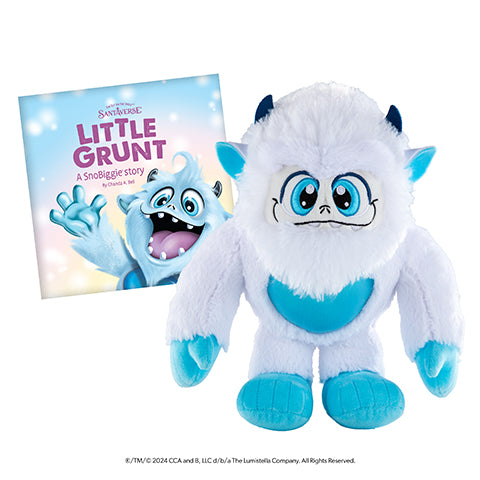 Little Grunt Plush Yeti and Book
