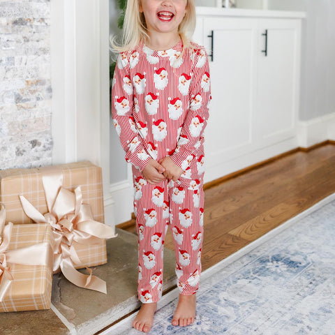 Mary Square Santa Baby Red Toddler Set
