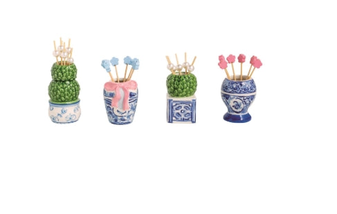 Mudpie- Topiary Toothpick Holder 