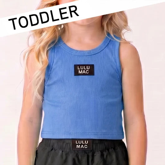 Toddler Royal Blue Solid Tank
