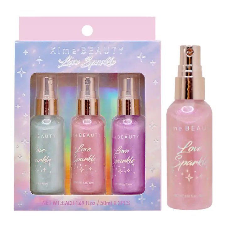 Pineapple Beauty- Love Sparkle Body Shimmer Set