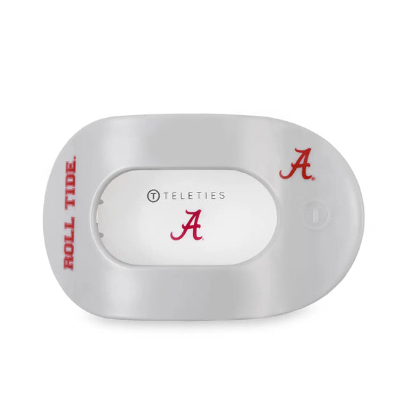 Flat Round Hair Clip | Large | Roll Tide!