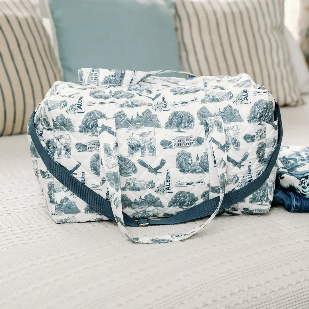 Auburn University Quilted Duffle