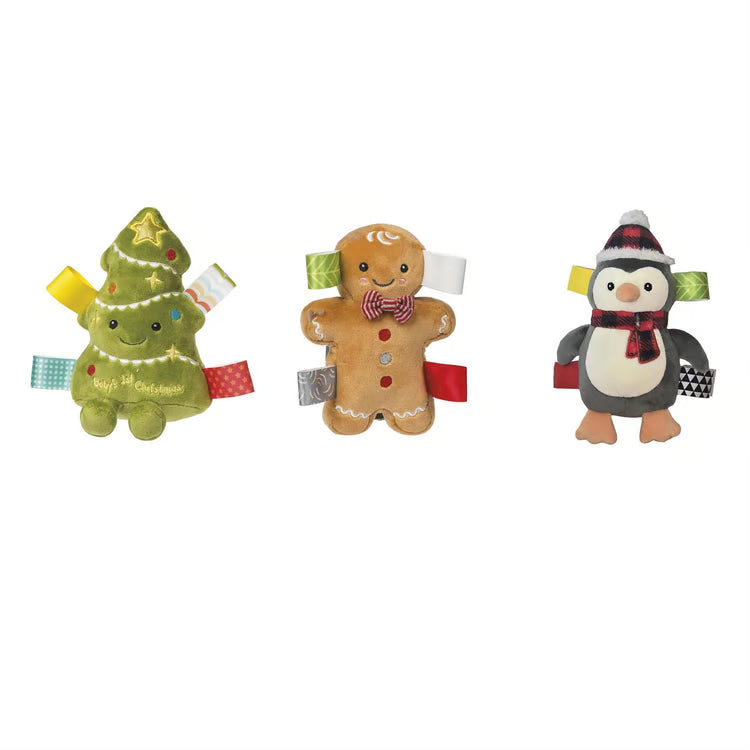 Mary Meyer- Taggies Merry Mingle Rattle Assortment