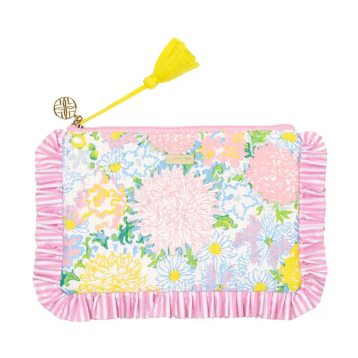 Ruffle Pouch, Lilly Garden Home