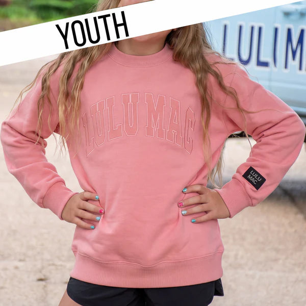 Youth Mono Peach Sweatshirt