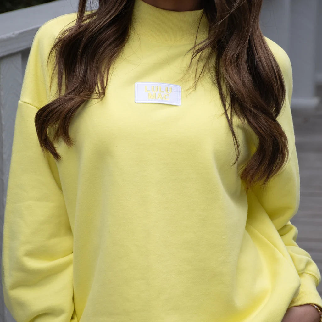 Longsleeve Terry Cloth Yellow