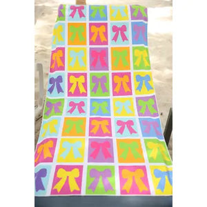 Jess Lea- Bow Bonanza travel Towel