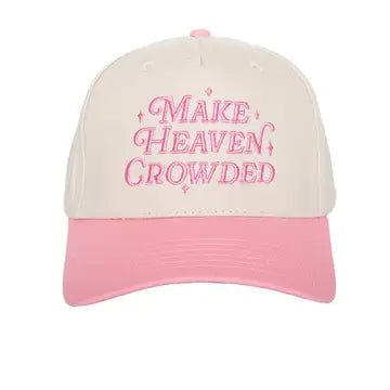 Katydid Make Heaven Crowded Vintage Trucker Hat