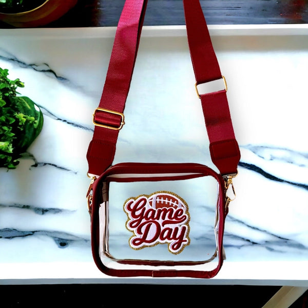 Social Grace & Company- Football Stadium Purse - Game Day Bag