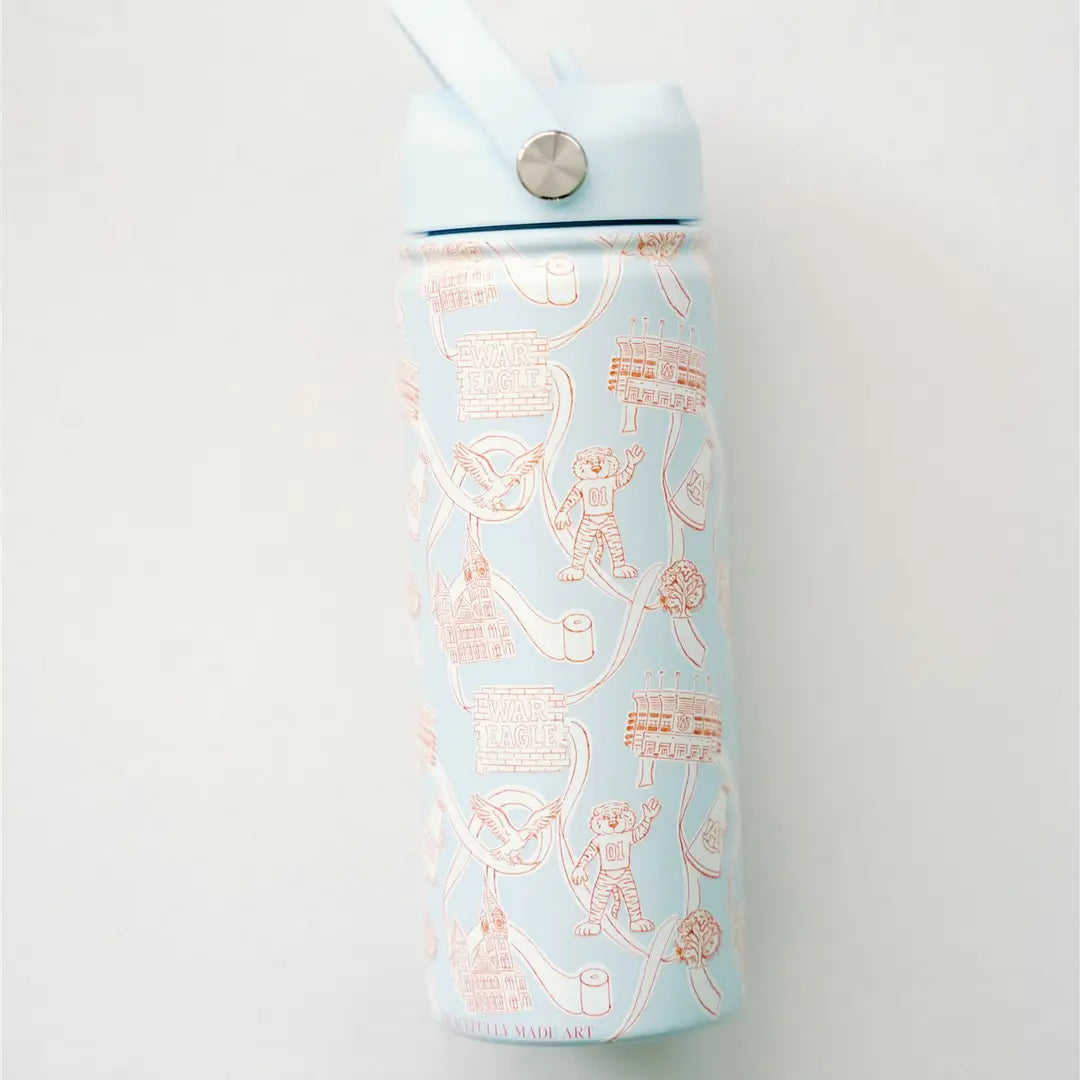 Auburn University 18 oz Insulated Water Bottle