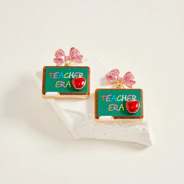 Back to School Teacher Earrings