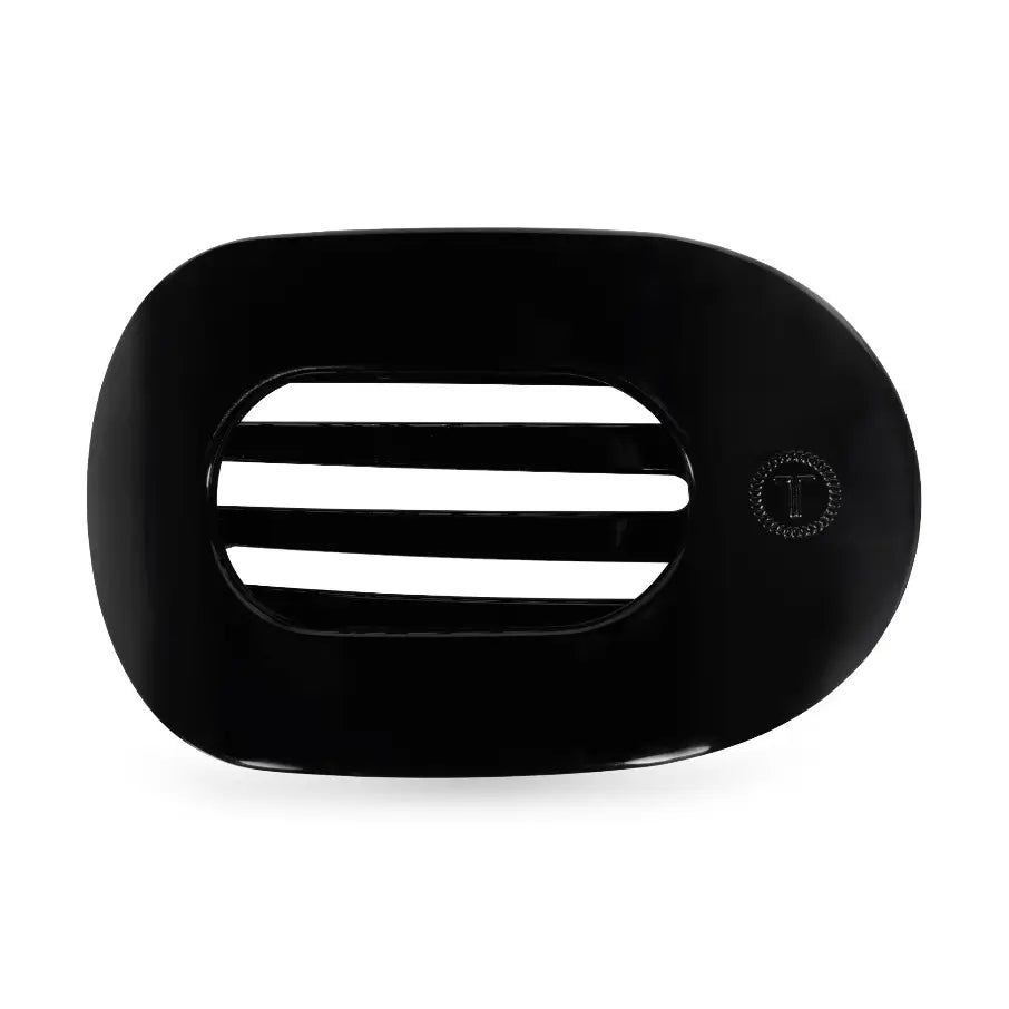 Jet Black | Tiny | Flat Round Clip