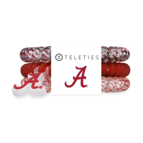 Spiral Hair Coils | Small | Roll Tide! Hair Ties