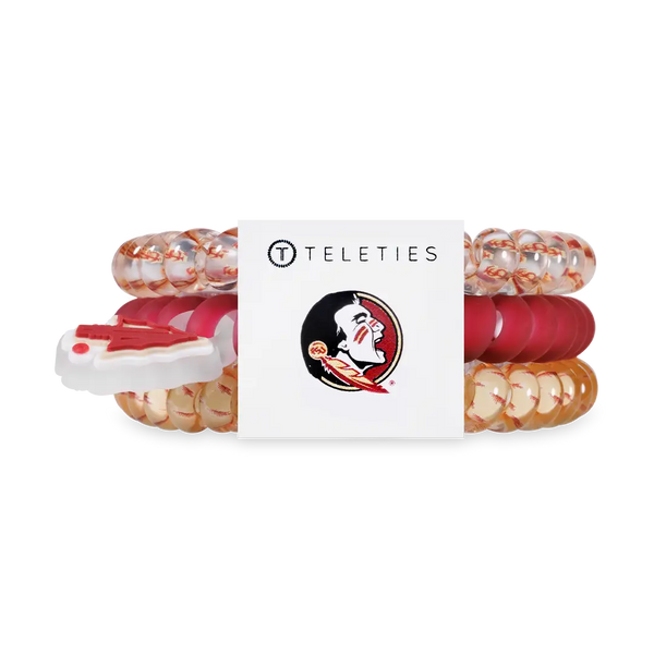 Spiral Hair Coils | Small | Go Noles! Hair Ties