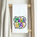 Mardi Gras Tea Towel, Its Mardi Gras Ya'll