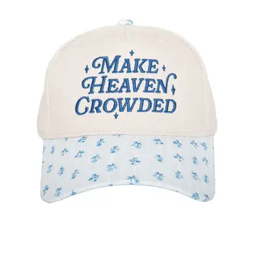 Katydid Make Heaven Crowded Vintage Hat