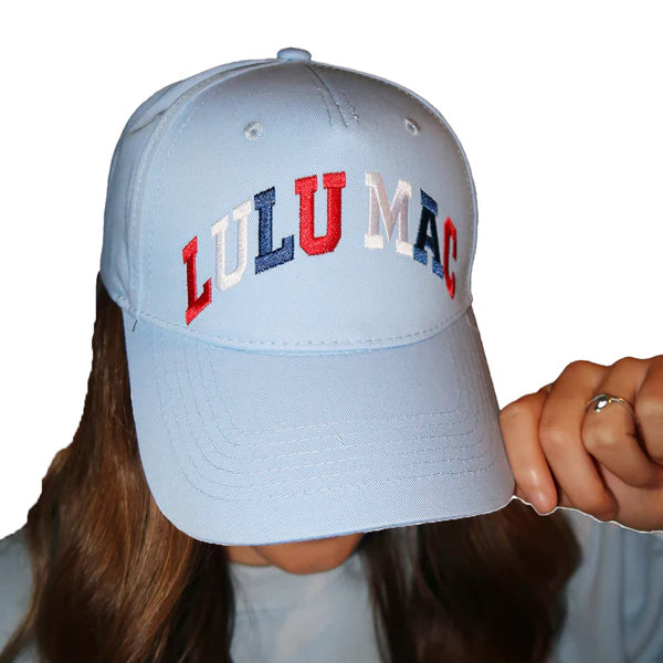 Lulu Mac Red, White & Blue Cap