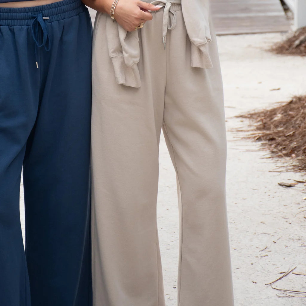 Adult Terry Cloth Pants Sand