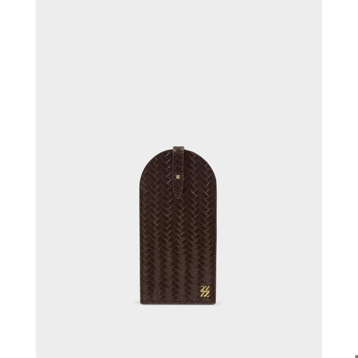 Katie Loxton Glasses Sleeve In Chocolate Woven *COMING SOON*