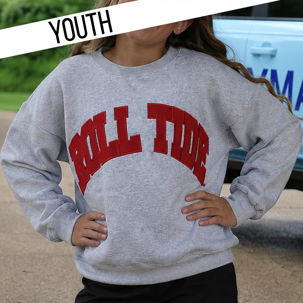 Youth Roll Tide Lulu Mac Sweatshirt