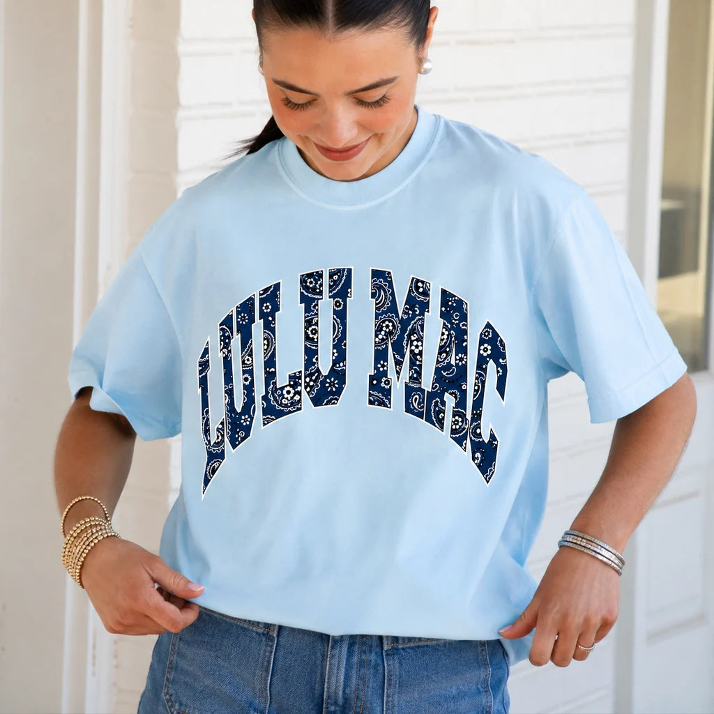 Chambray Bandana Comfort Colors Tee