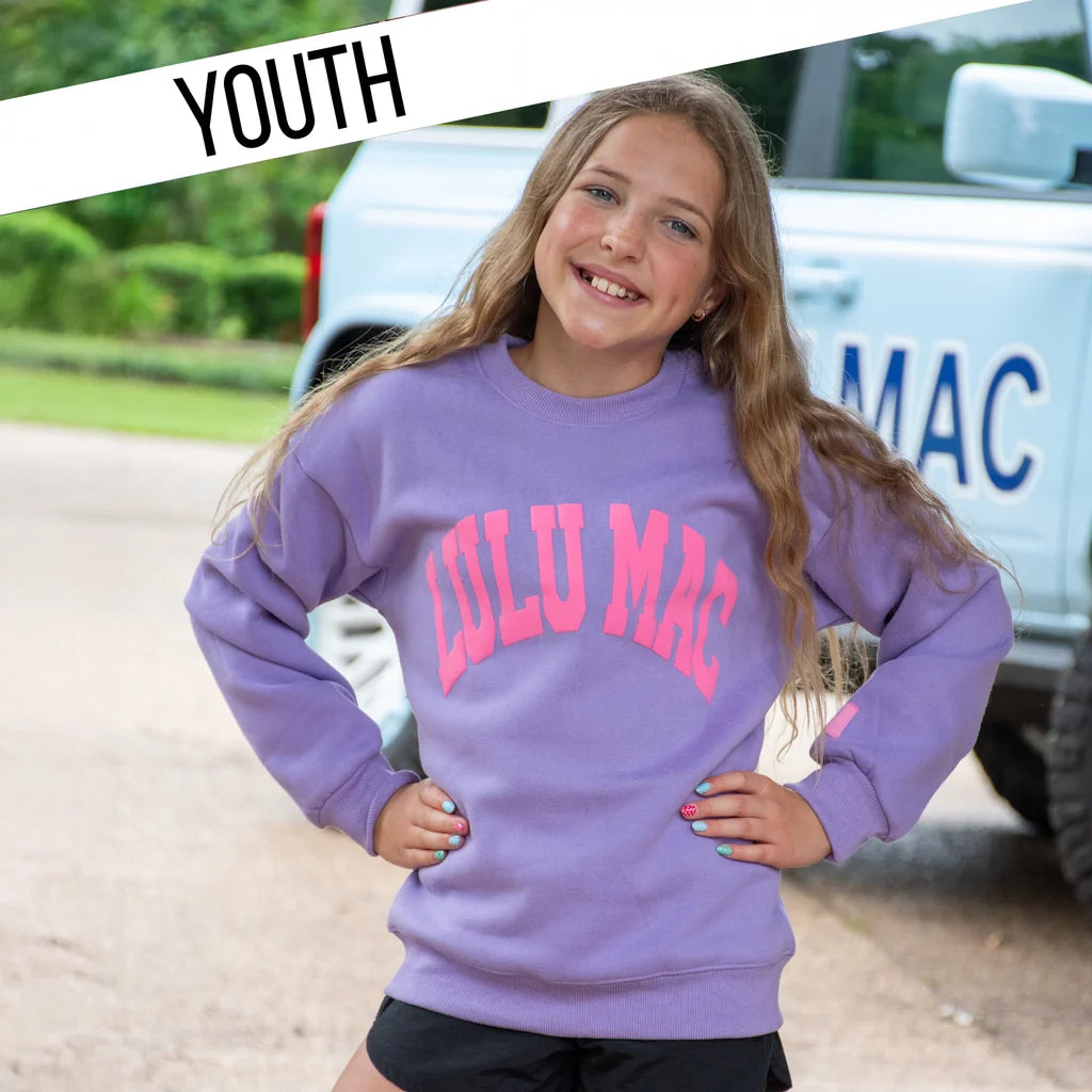 Youth Purple/Pink Sweatshirt